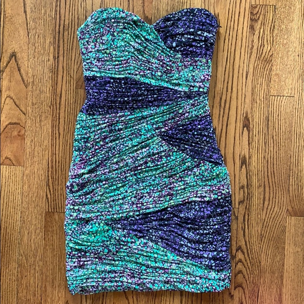 BCBG Max Azria strapless dress